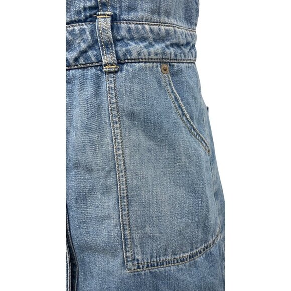 Polo Ralph Lauren Girls Size 16 Denim Jean Button-Front Jumper Dress NWT New - Picture 6 of 13